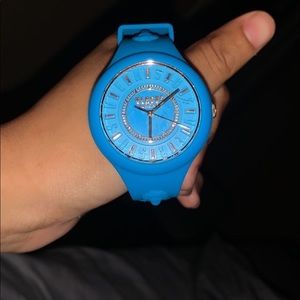 Baby Blue Versace Watch